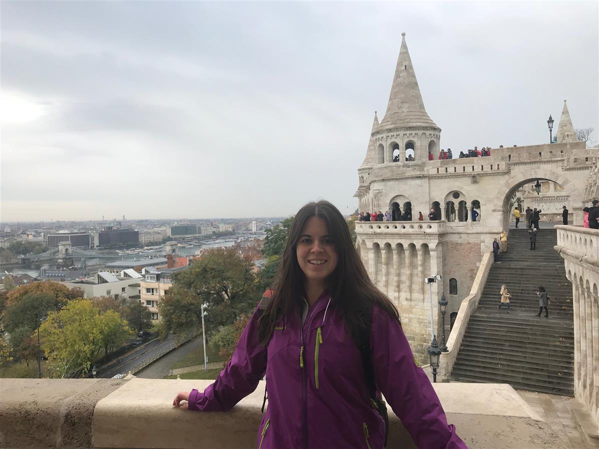 Fiona at FB Copywriting exploring Budapest